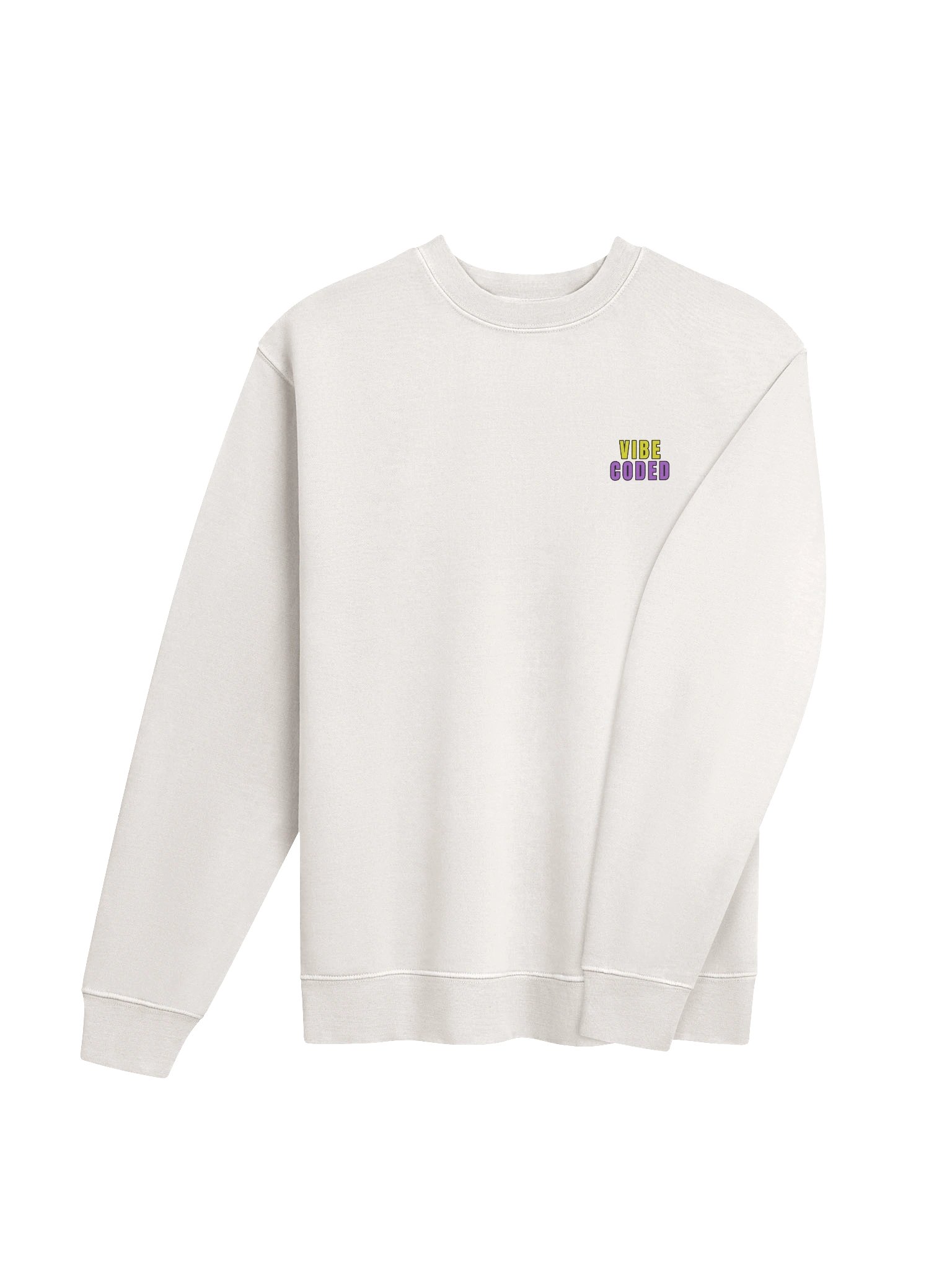 Vibe Coded Pigment Dyed Streetwear Sweatshirt product image (12)