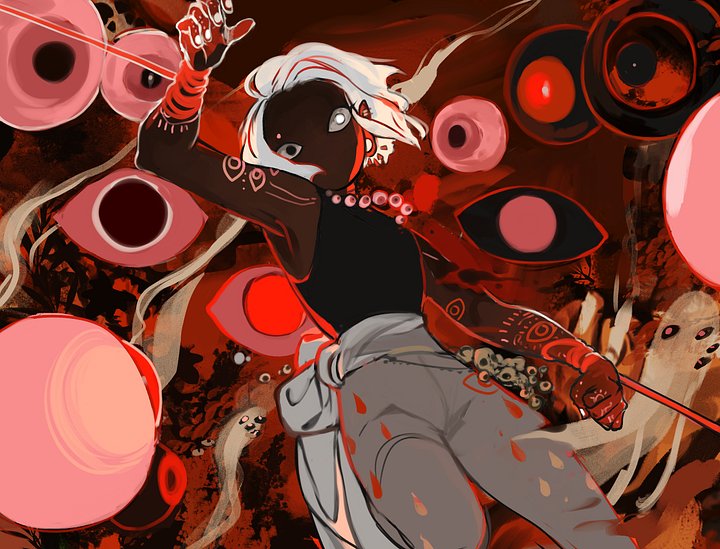 caught in a dream - red product image (1)