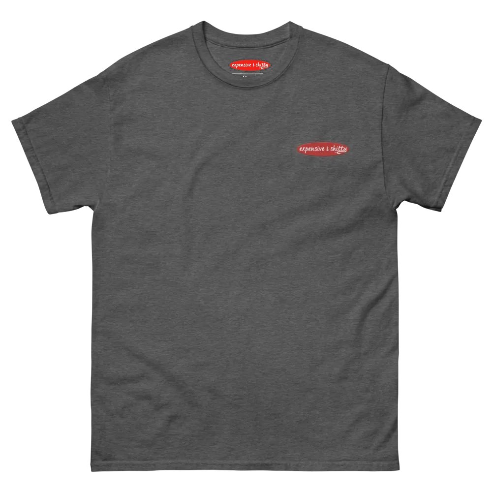 EXPENSIVE & SHITTY UNISEX EMBROIDERED HEAVY TEE product image (2)