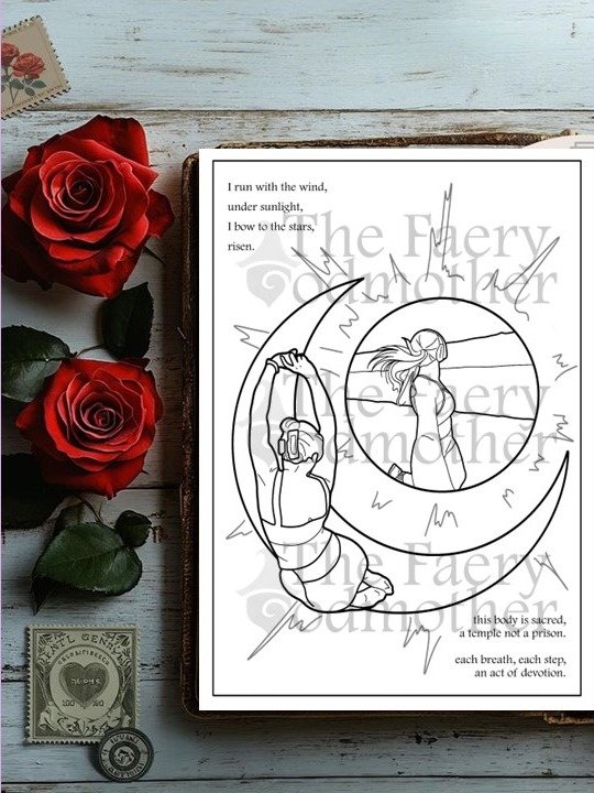 February '26 Coloring Page - Color your Reality product image (1)