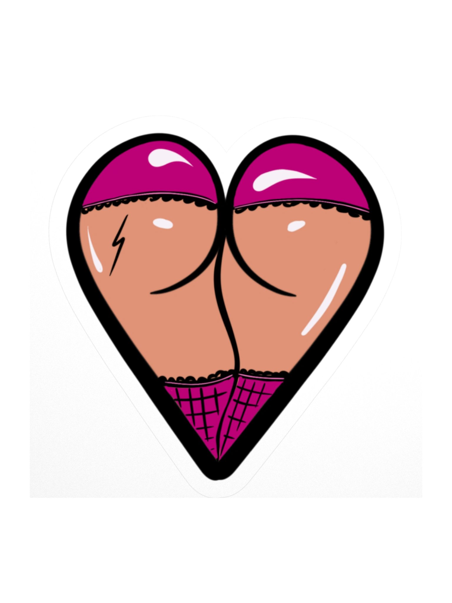 ShepQuest "Thunder Thighs" Sticker product image (2)