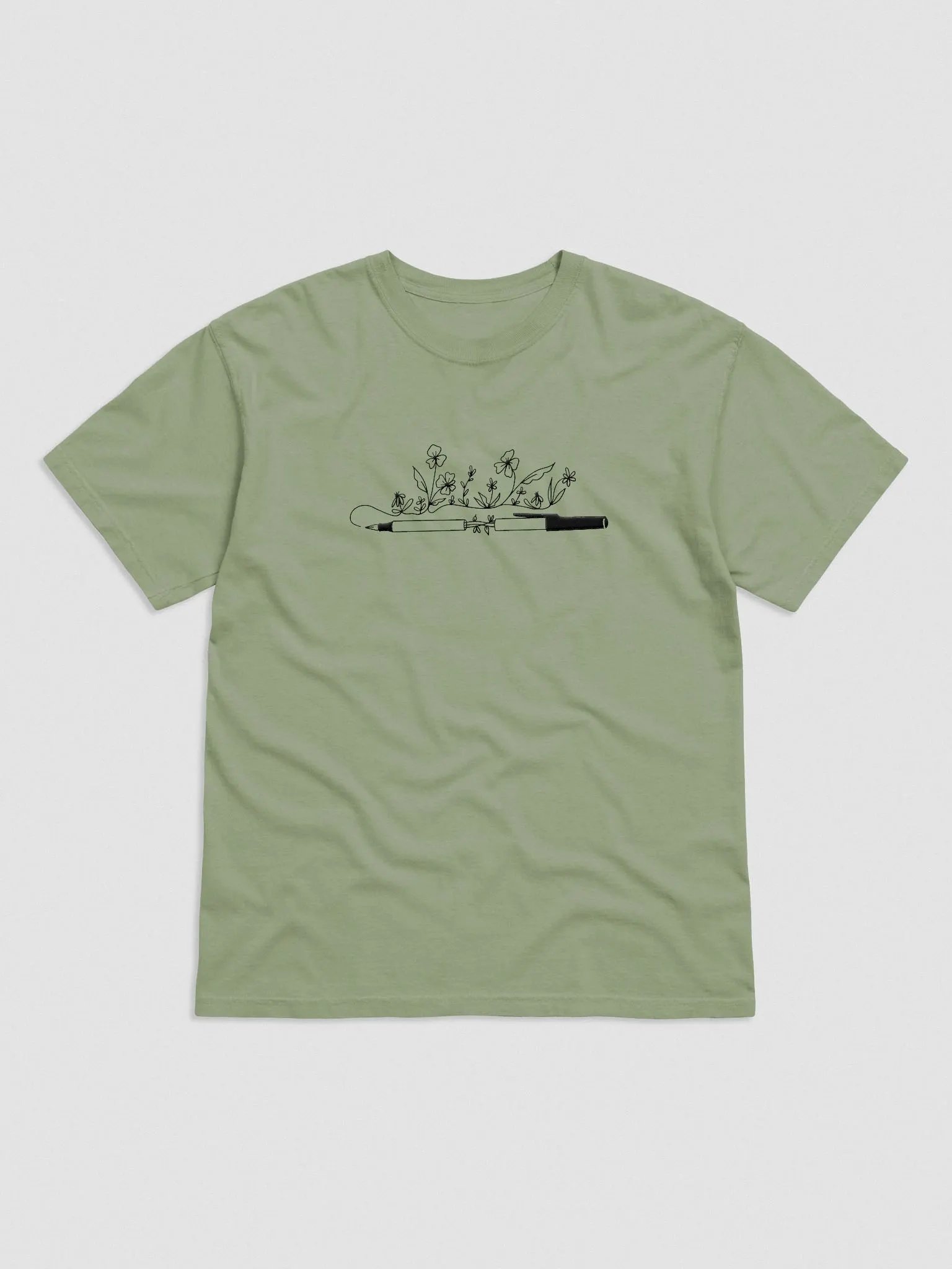 Free Writing Embroidered T-Shirt product image (1)