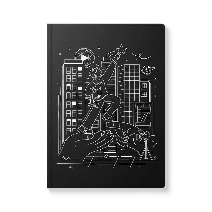 City of Stars Softcover Journal product image (1)