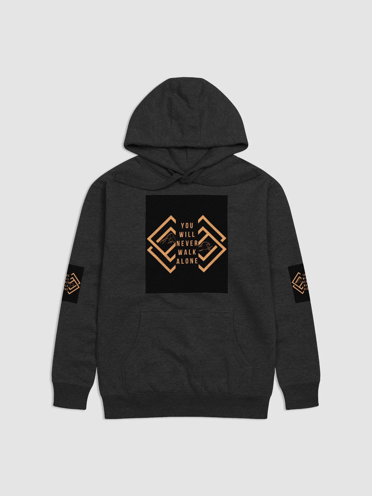 You Will Never Walk Alone Cotton Heritage Unisex Premium Hoodie product image (1)
