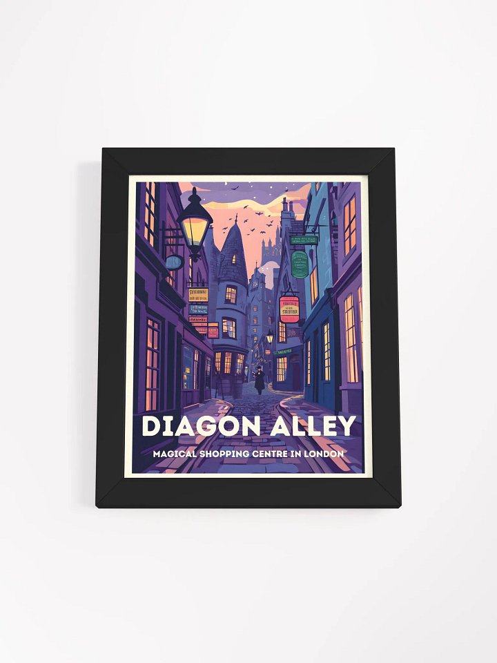 Magical Shop Alley Vintage Travel Posters product image (1)