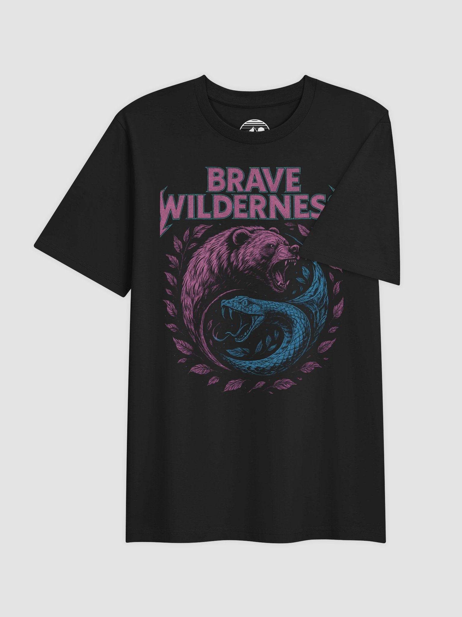 Beartallica Brave Wilderness Organic Unisex T-Shirt product image (2)