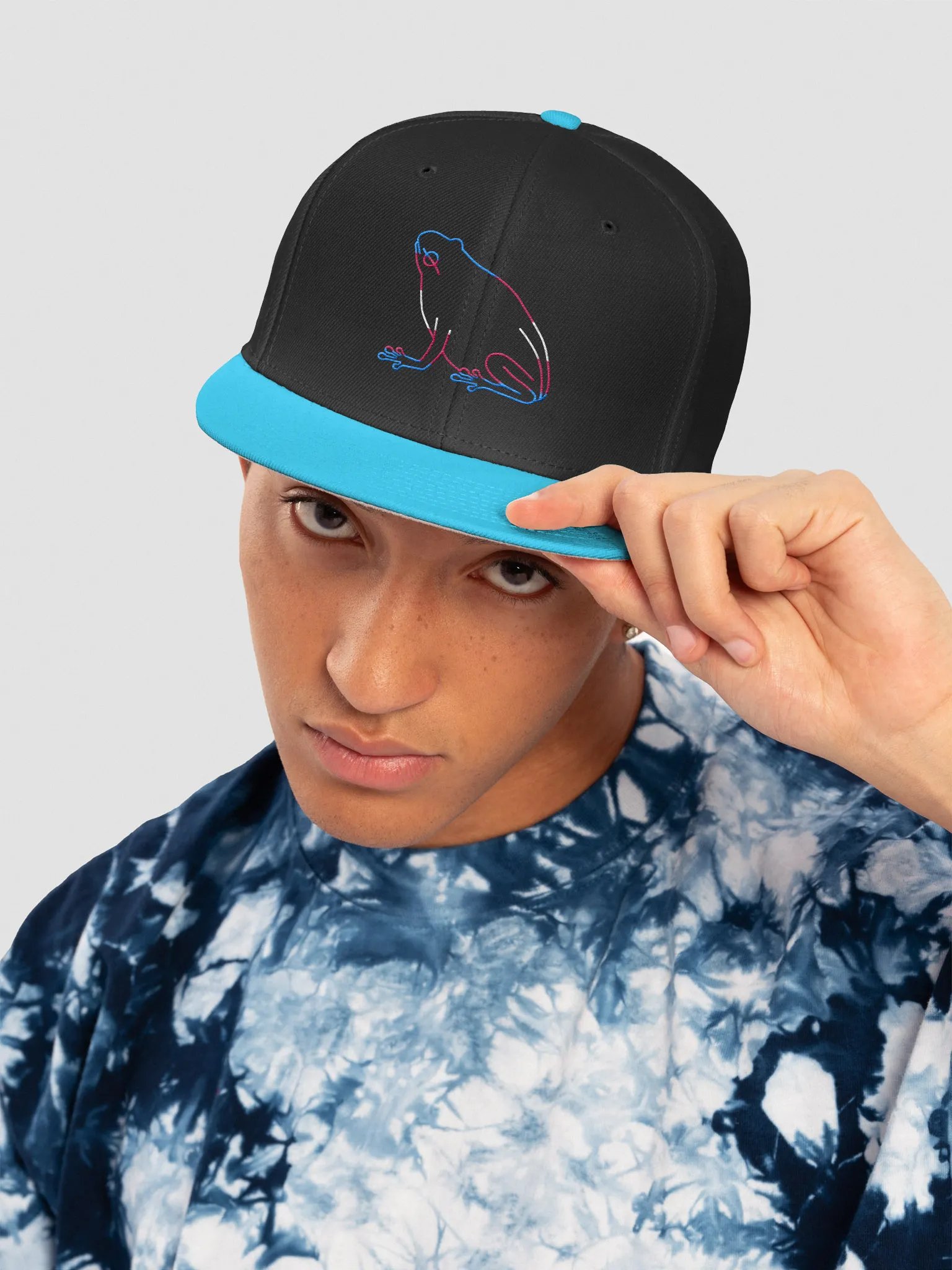 Trans Frog Wool Snapback product image (47)