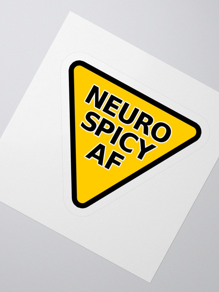 Neurospicy AF Sticker product image (2)