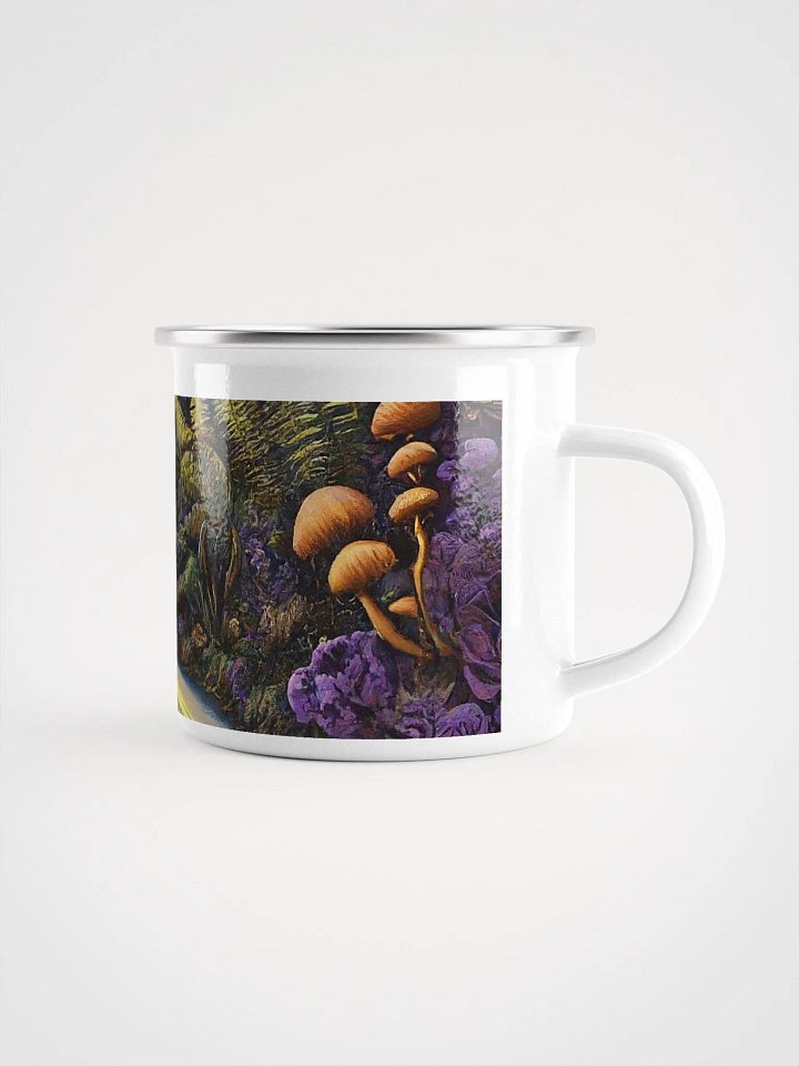 Enamel bush mushroom mug product image (1)