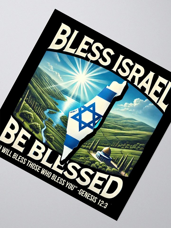 Bless Israel – Be Blessed Sticker product image (7)
