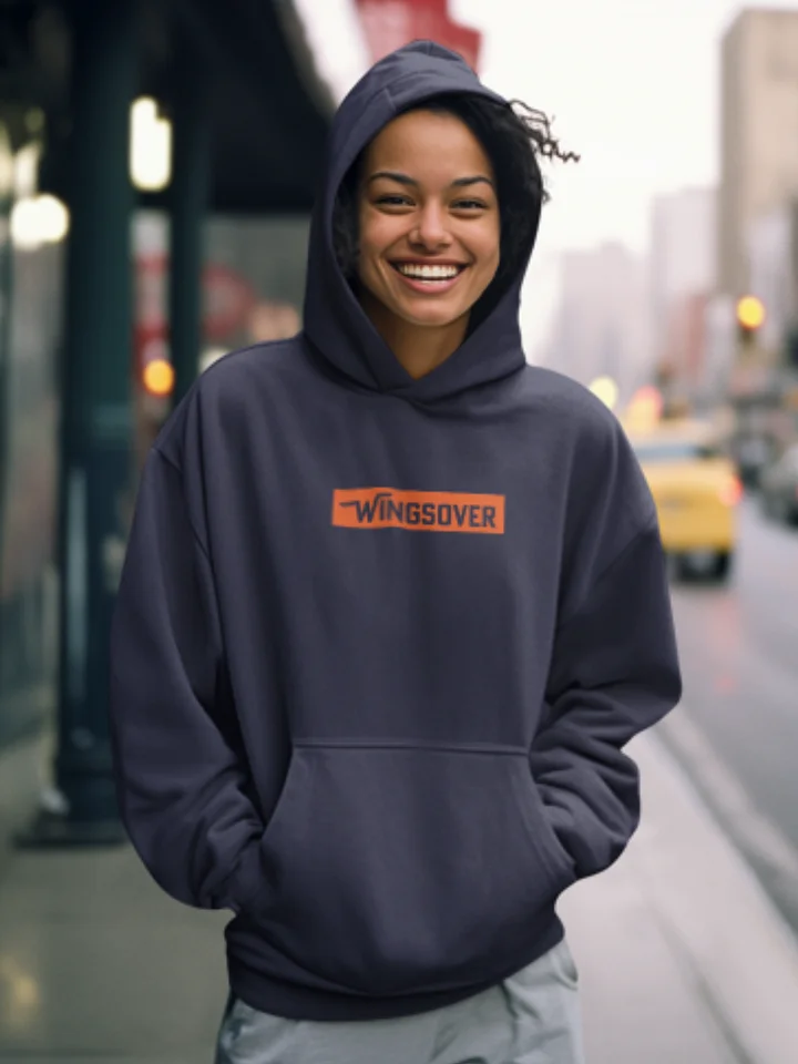 Classic Box Hoodie - Navy product image (2)