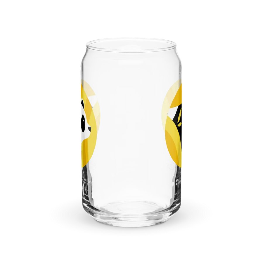 Panda Glass (Yellow) Image 3