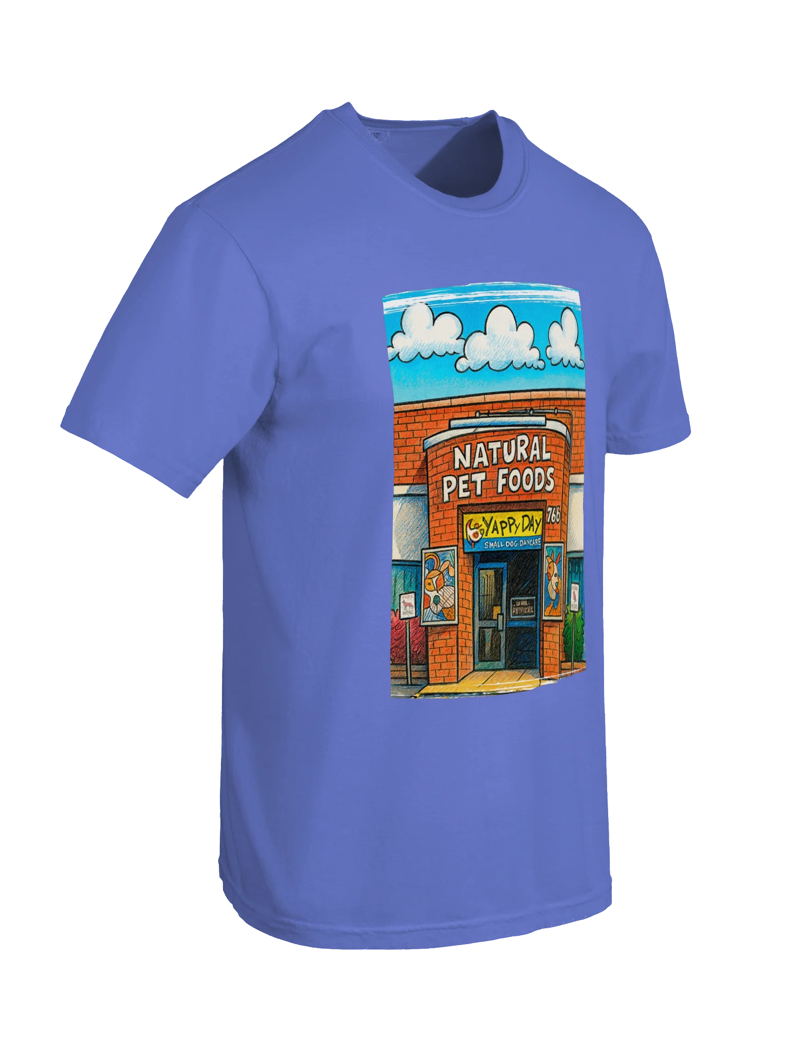 Natural Pet Foods Caricature T-Shirt product image (2)