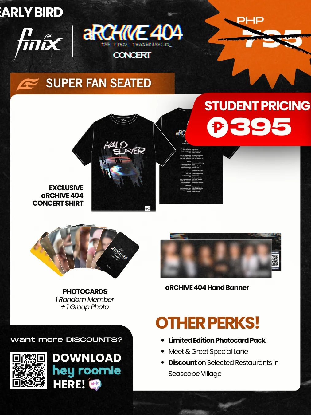 aRCHIVE 404 Concert Packages (EARLY BIRD) product image (10)