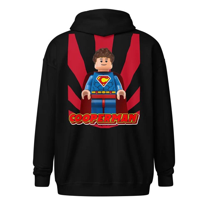 Faster than a speeding brick separator!!! Zip Hoodie product image (1)