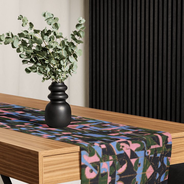 opposite dimples in the bored mind of the squid table runner product image (1)