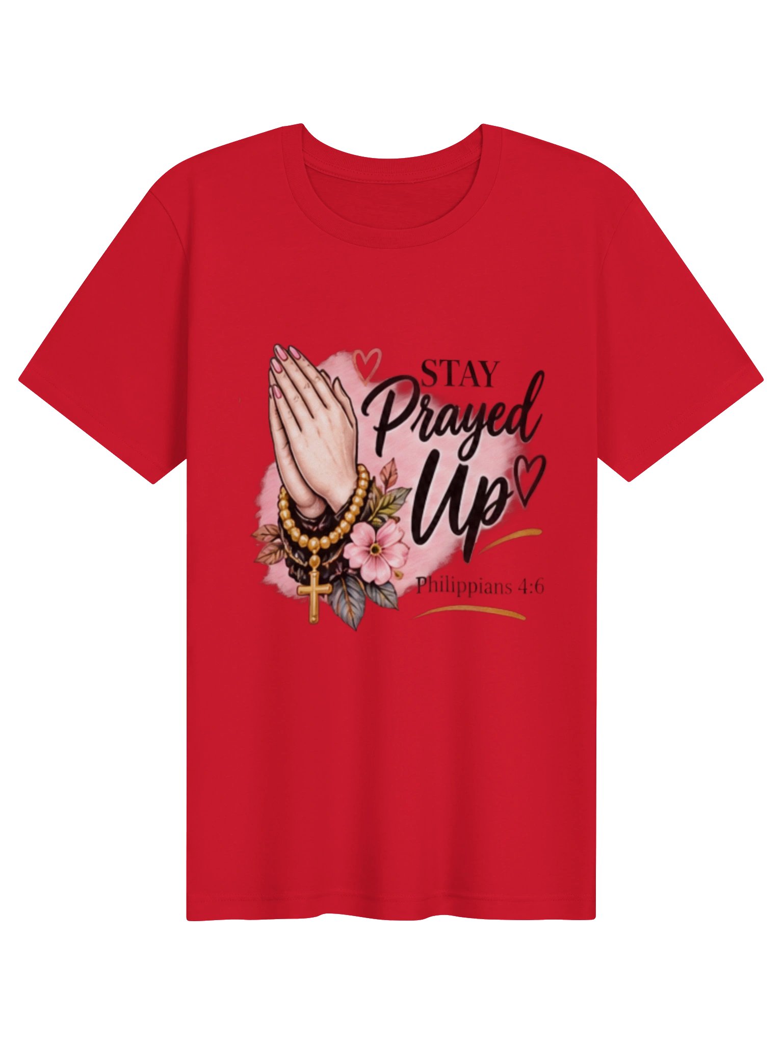 Stay Prayed Up Christian Tee product image (2)