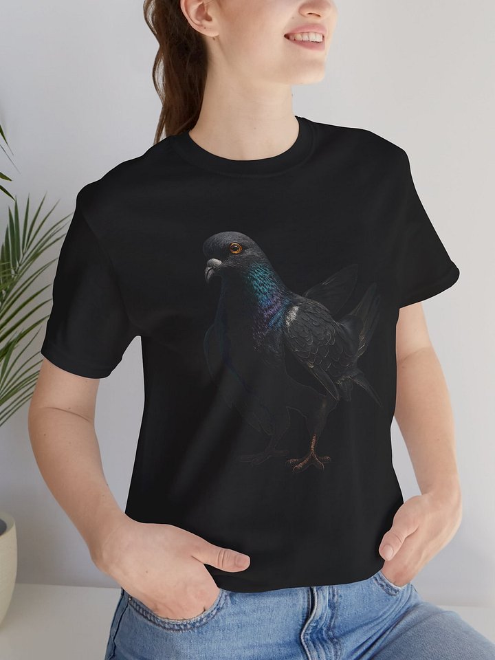 Iridescent Pigeon Unisex T-Shirt product image (2)