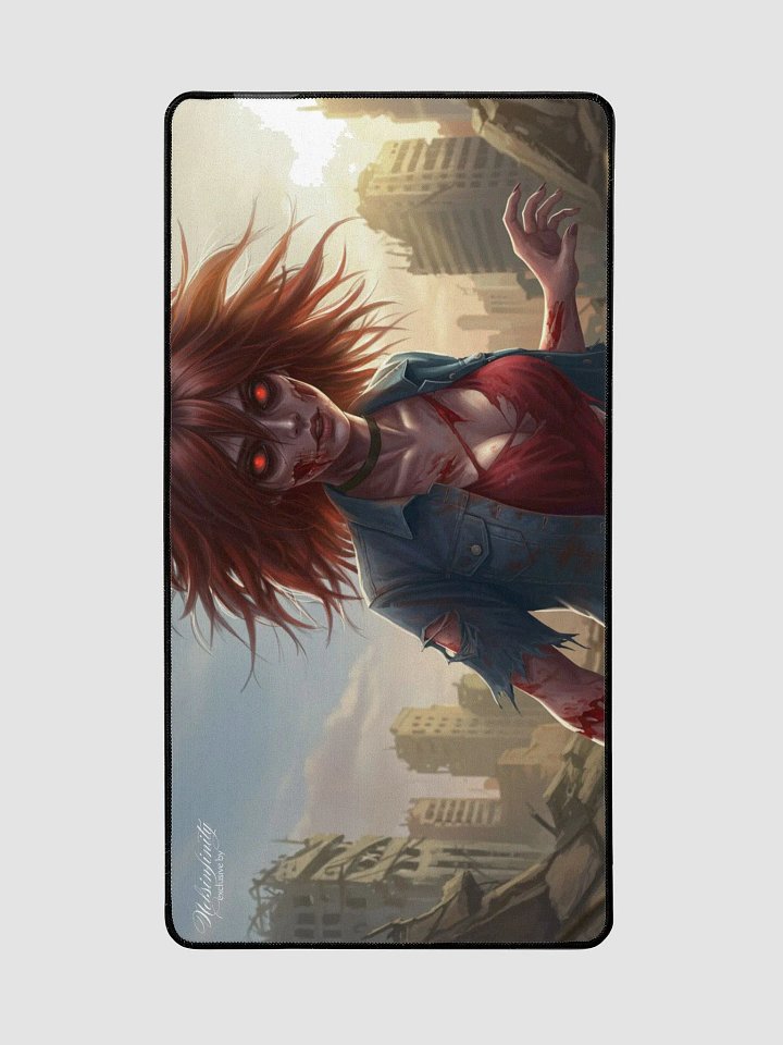 Apocalyptic Zombie BabeZ 26 Desk Mat product image (2)