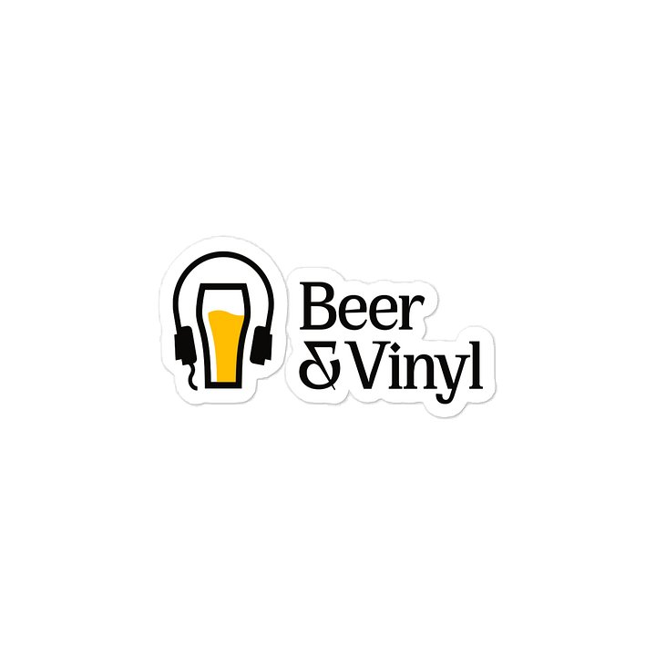 Beer & Vinyl Decal product image (2)