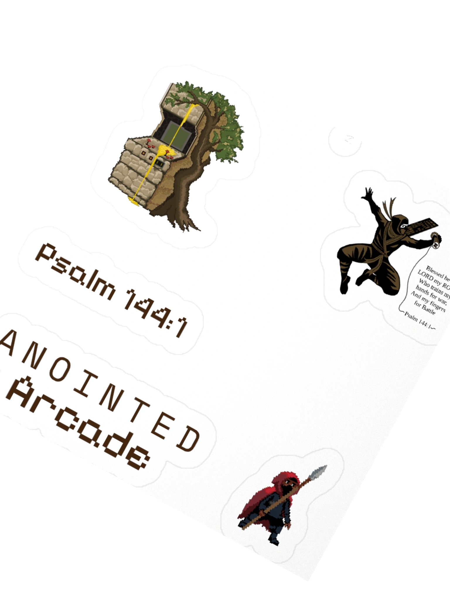 Anointed Arcade Sticker Bundle product image (8)