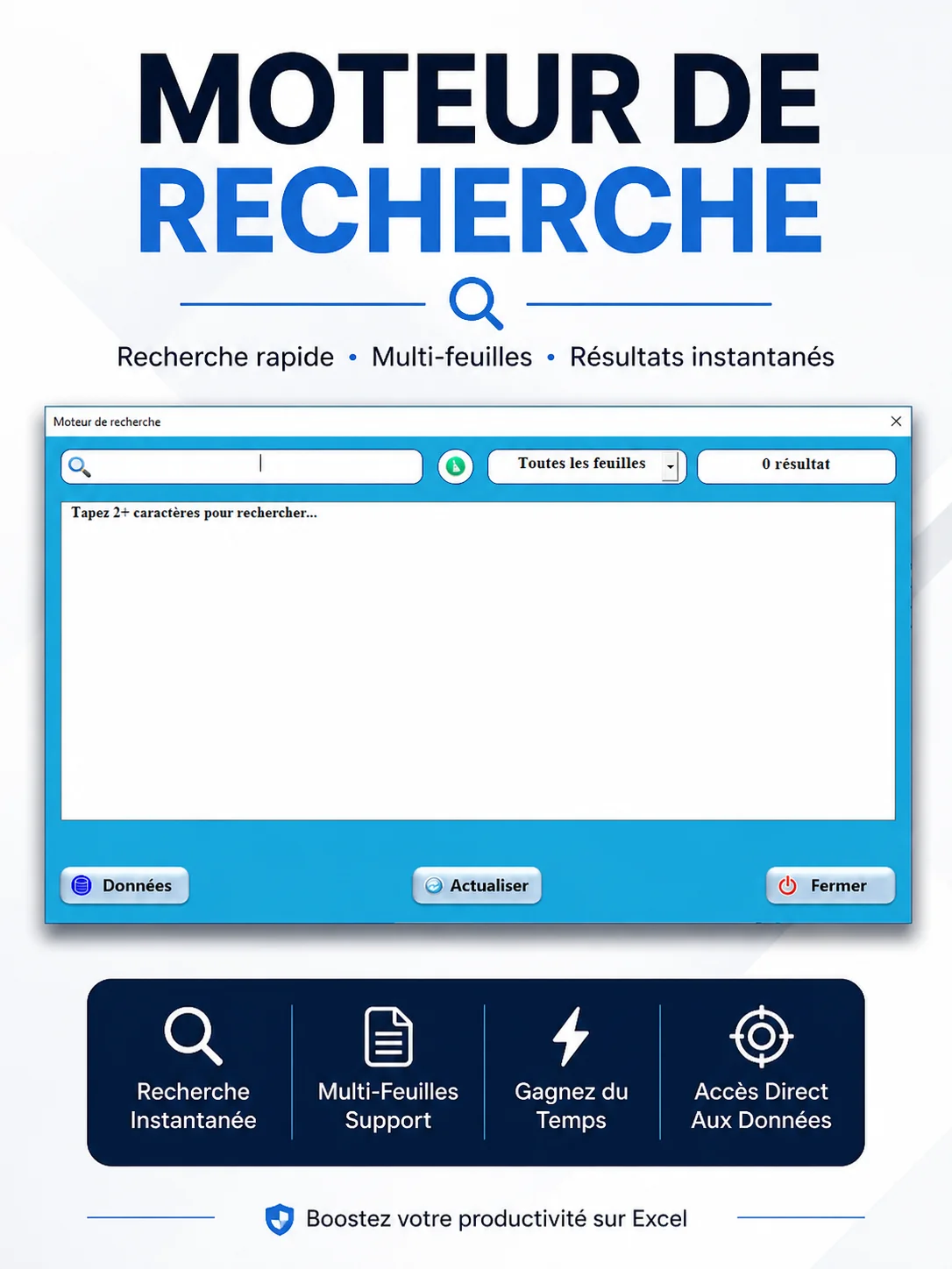 Recherche Instantanée Multi-Feuilles product image (1)