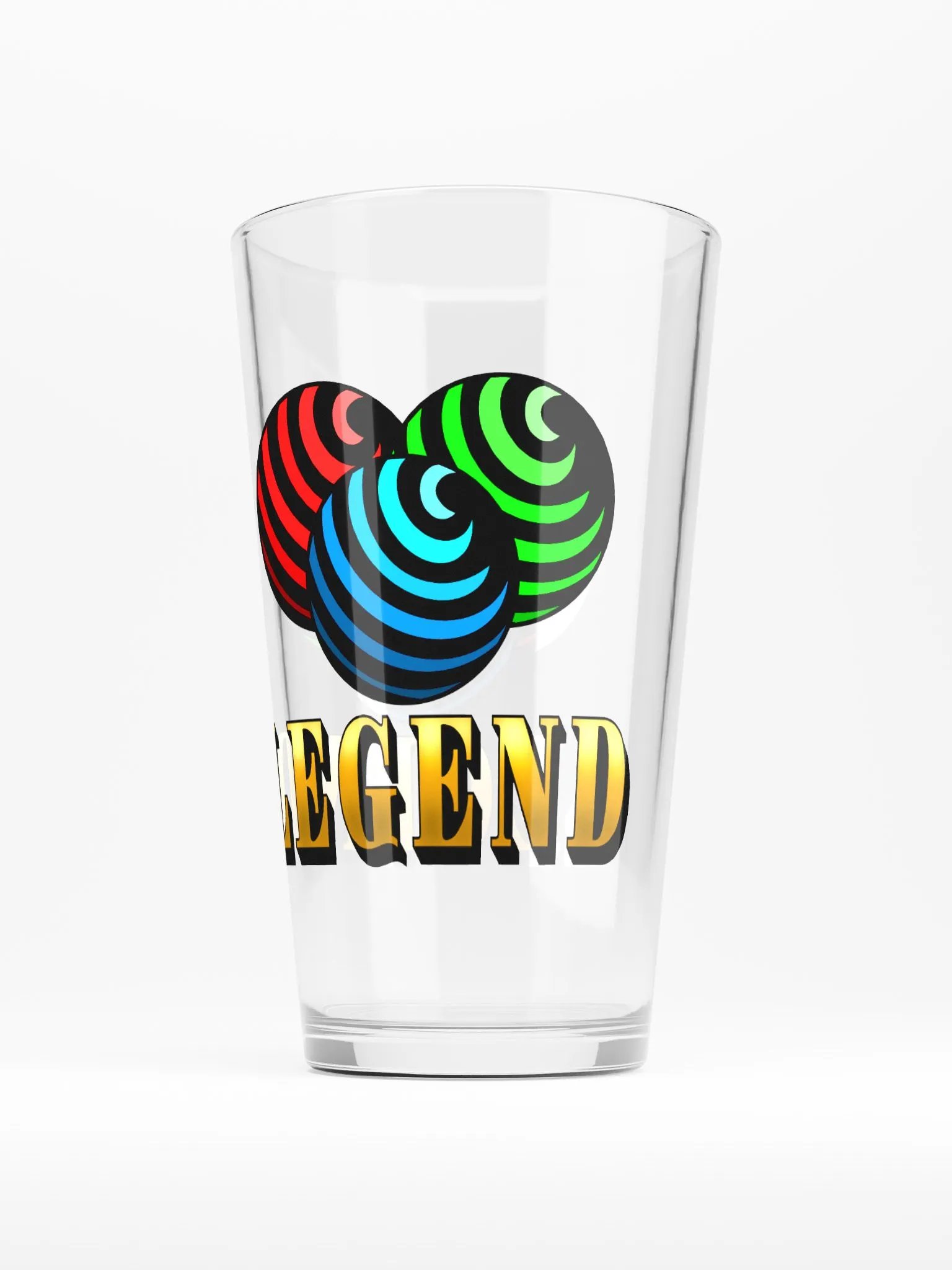 Legend Marble Pint Glass product image (1)