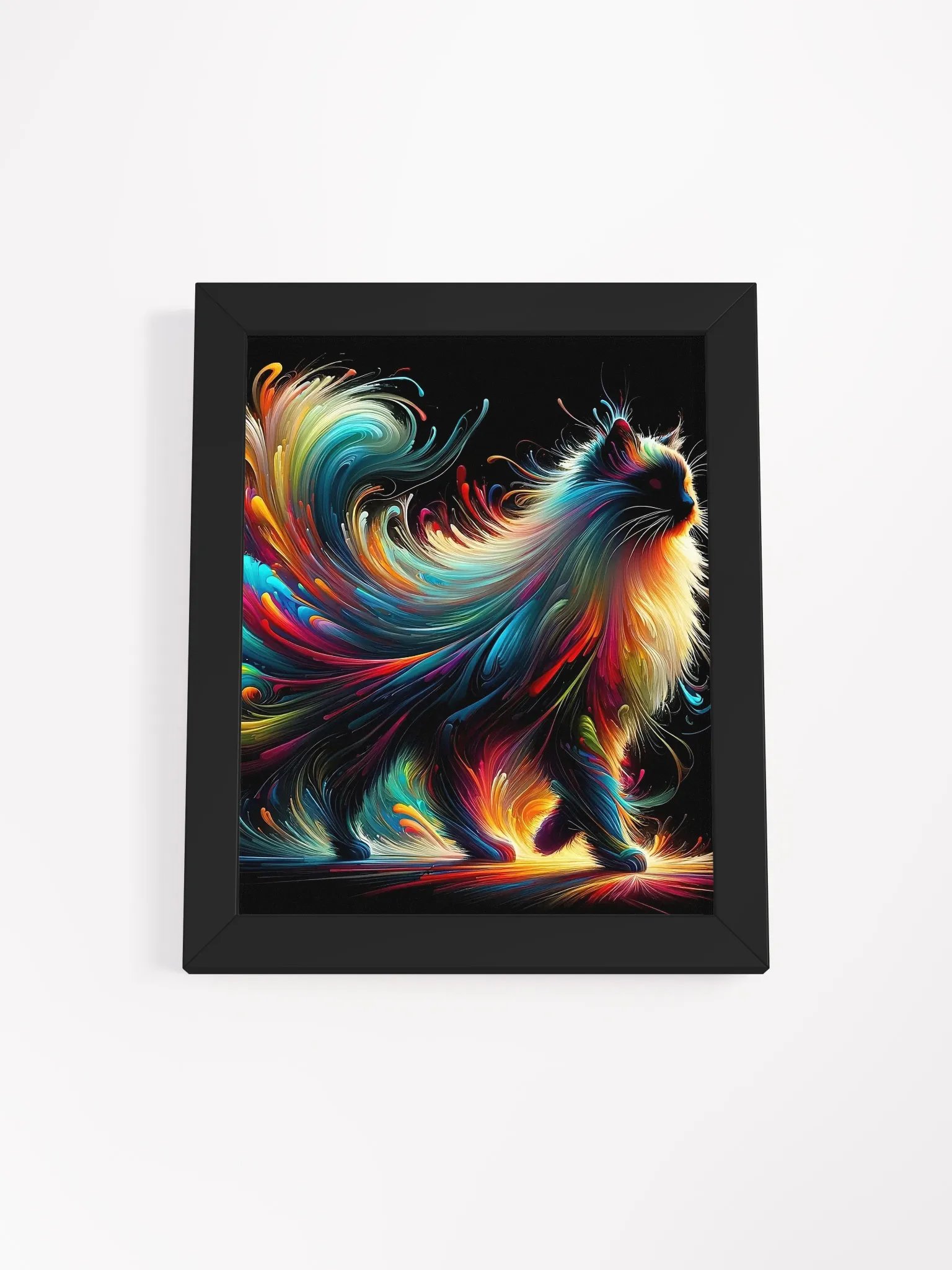 Framed High-Quality Matte Poster (in): Birman 4 product image (7)