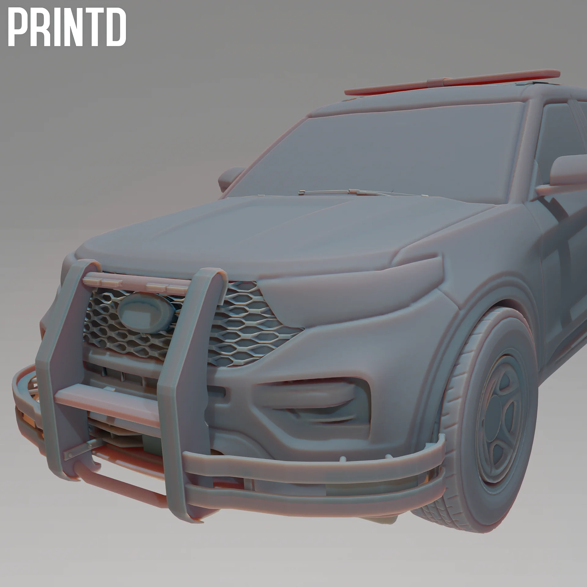 American Police Interceptor - Modern Warfare Wargame Resin Models Zona Alpha product image (1)