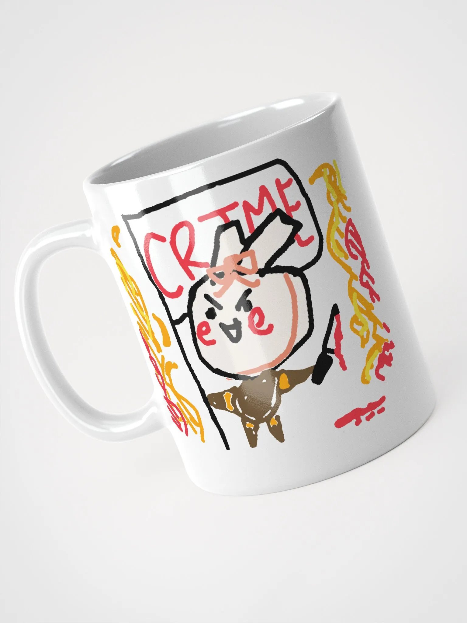 Pu Tea & Crime Mug product image (3)