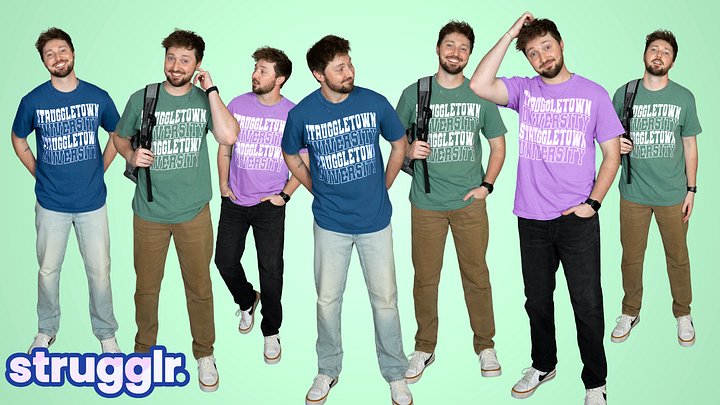 Struggletown University Tee product image (2)