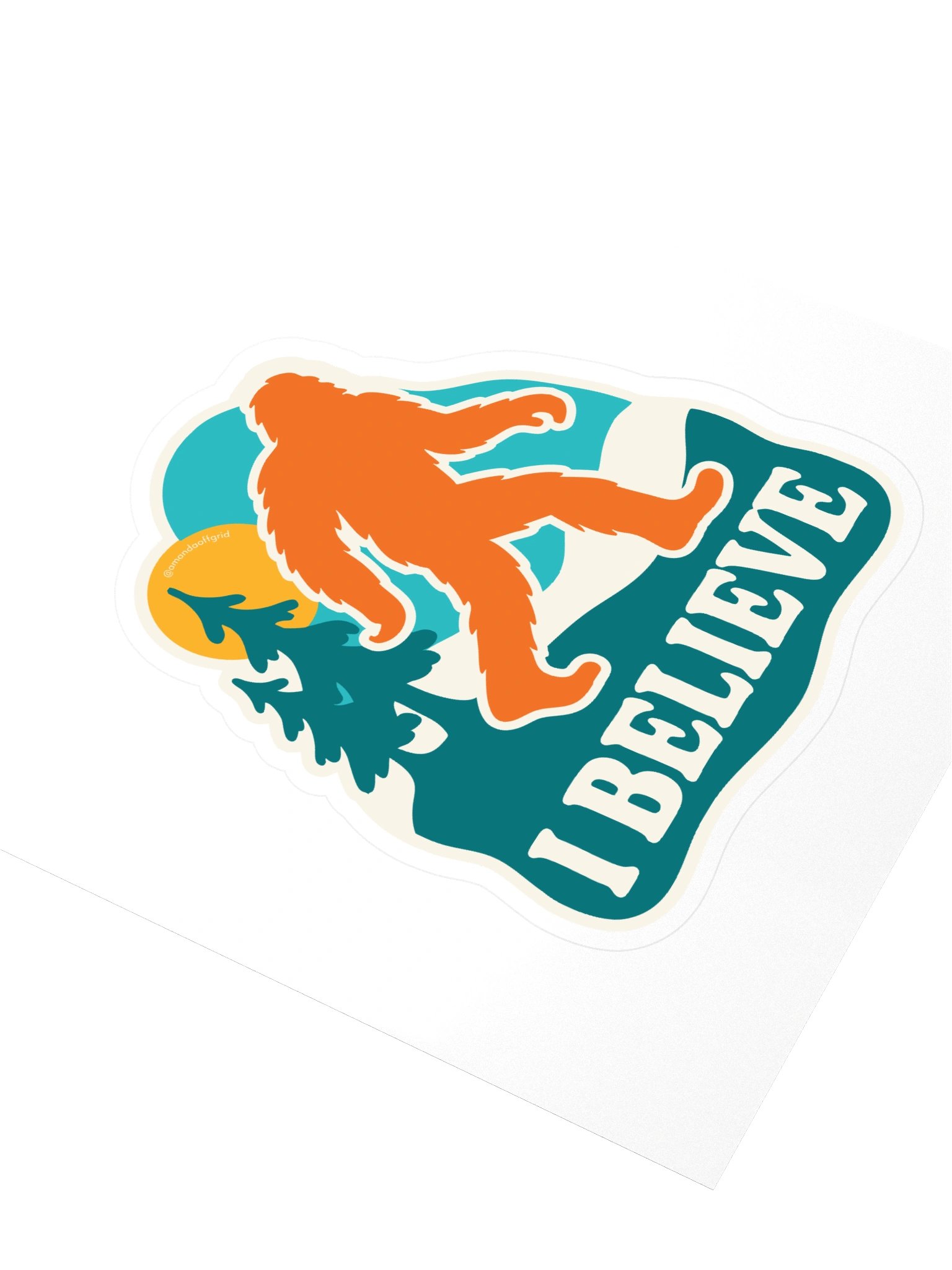 I Believe Sasquatch Sticker product image (3)
