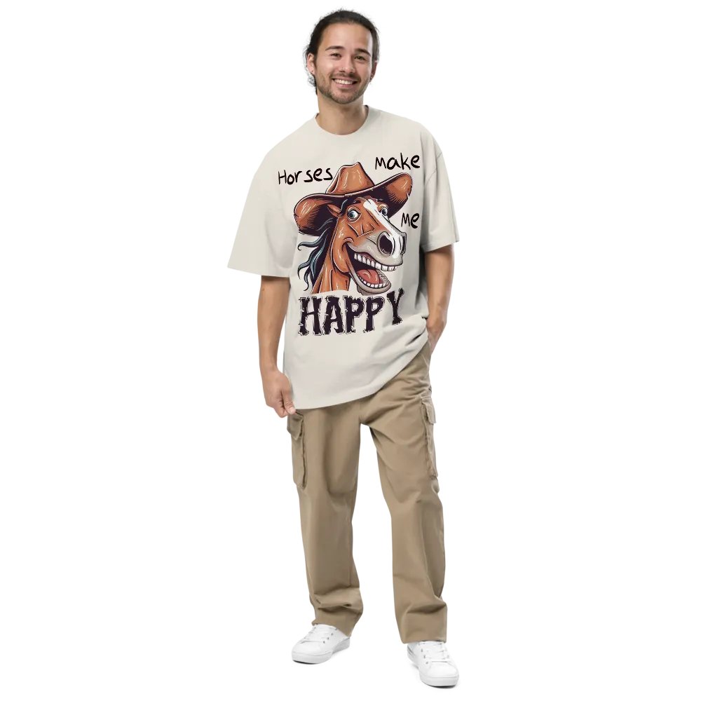 "Happy Trails" Oversized Tee product image (4)