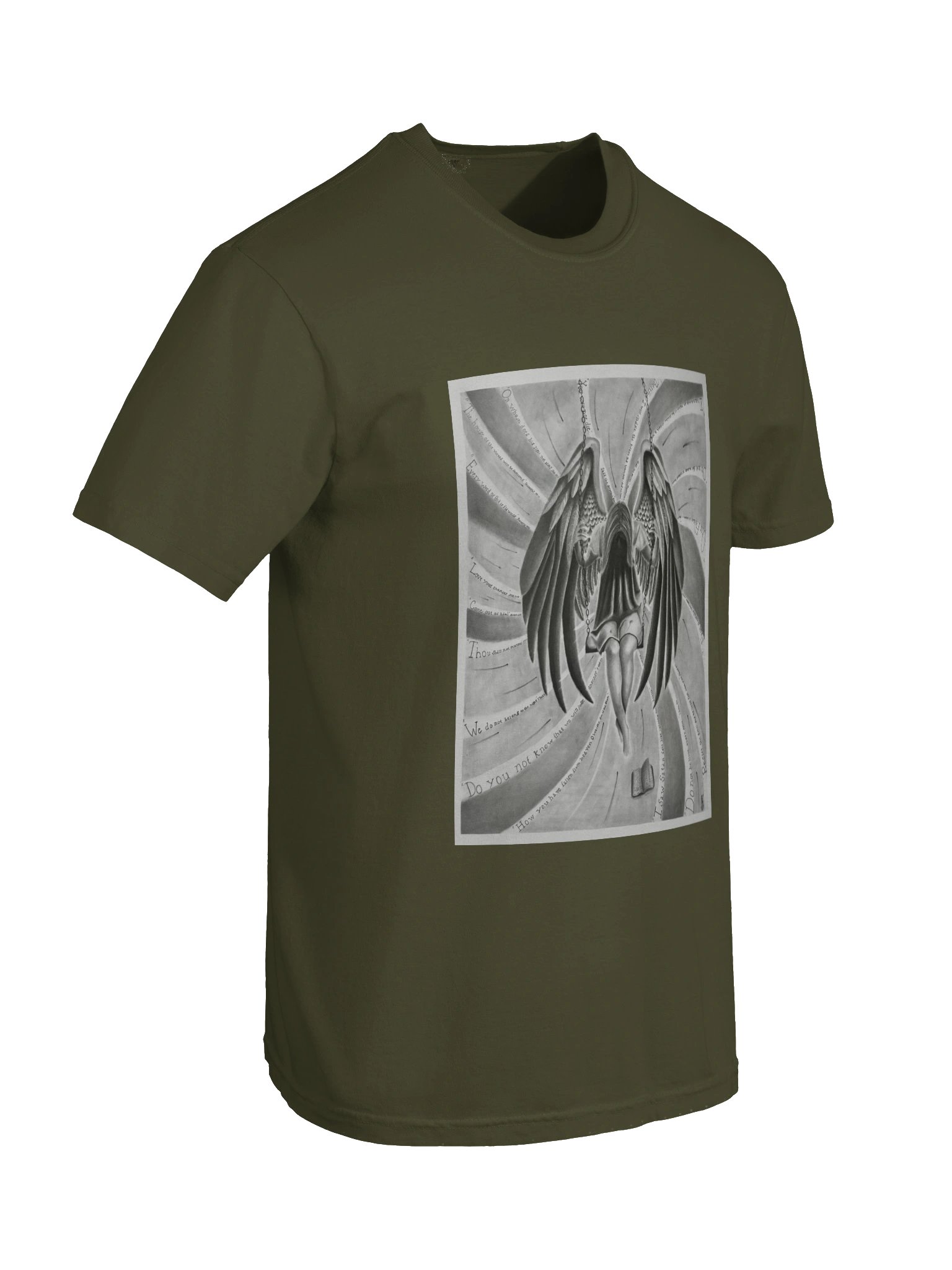 Mr. Asparagus Fallen Angel Artistic OG Logo Comfort T-Shirt product image (43)