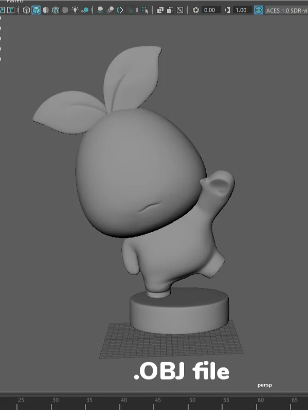 [3d printer file] Mokoko product image (3)