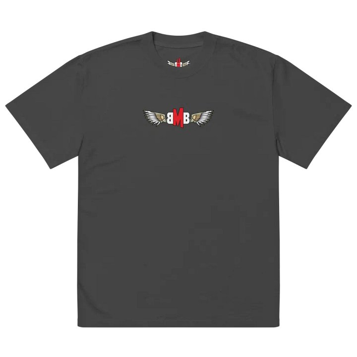 TeamBMB Premium Oversized Faded T-Shirt product image (5)
