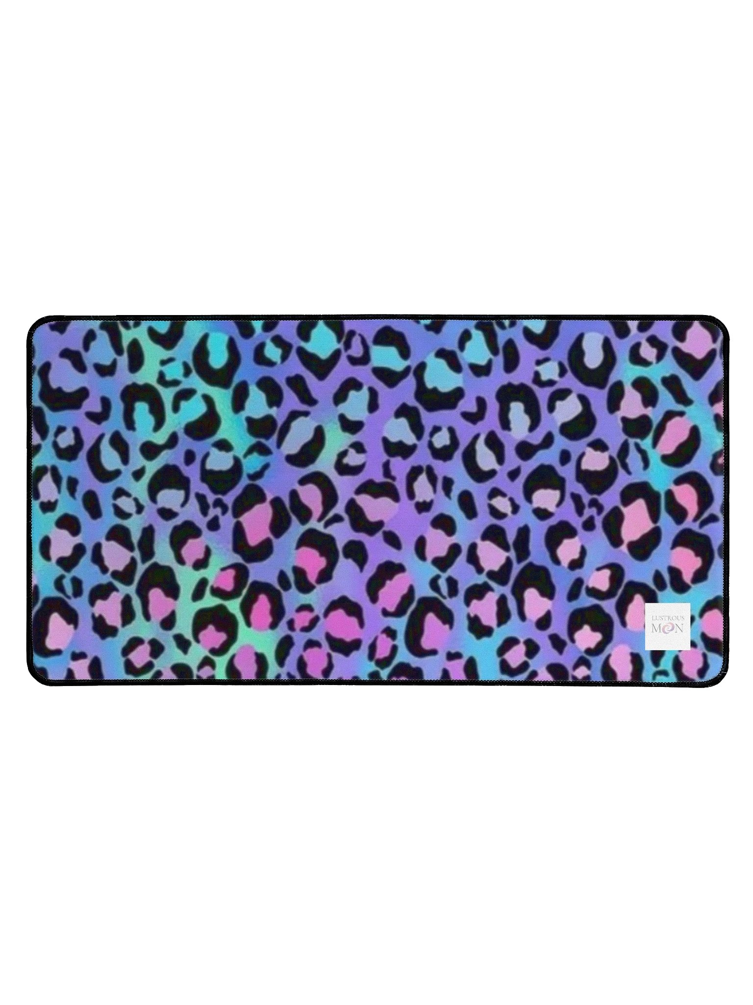 Leopard Neon Desk Mat product image (1)