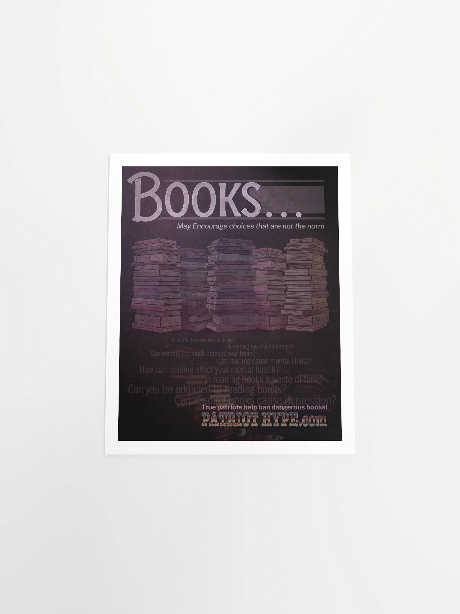 Poster: Patriot Hype - Books product image (16)