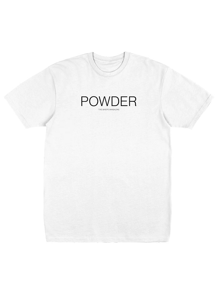 Powder Logo | Crew T-Shirt (Light) product image (1)