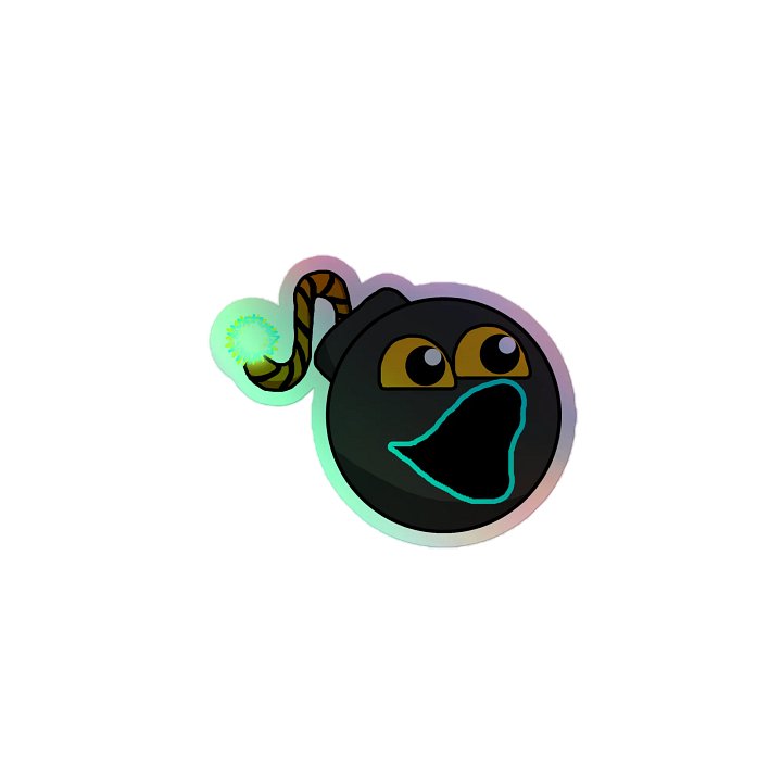 BOMB Pog Holographic Sticker product image (1)