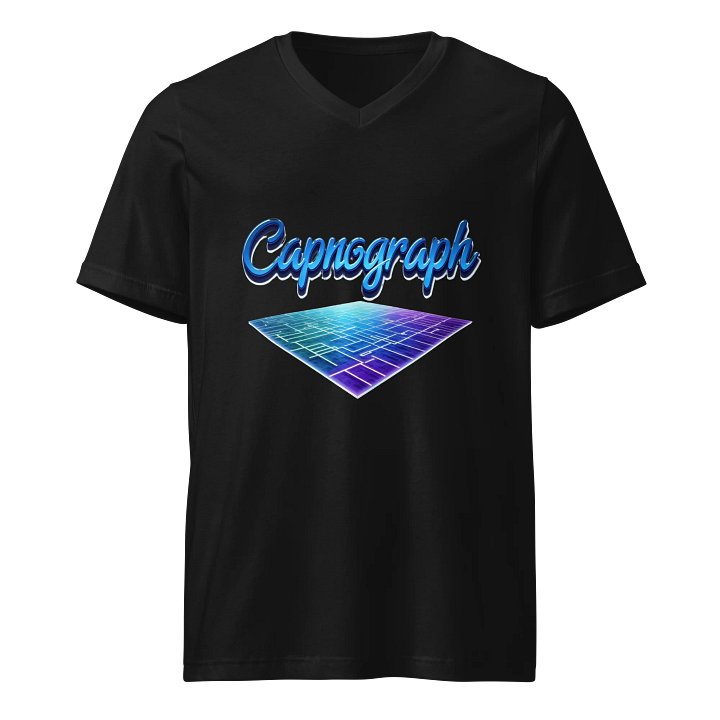 Gradient Capnograph V-Neck Tee product image (1)