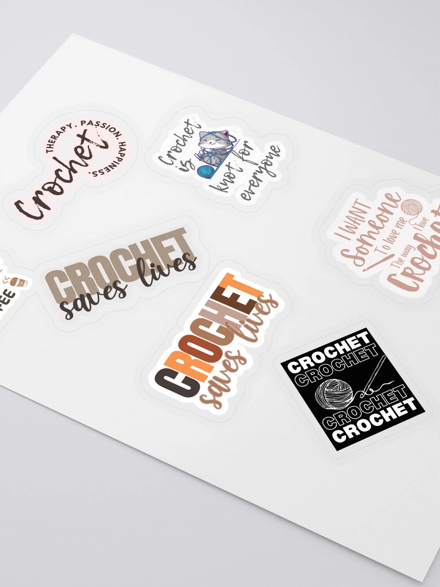 Crochet Inspired Stickers product image (3)