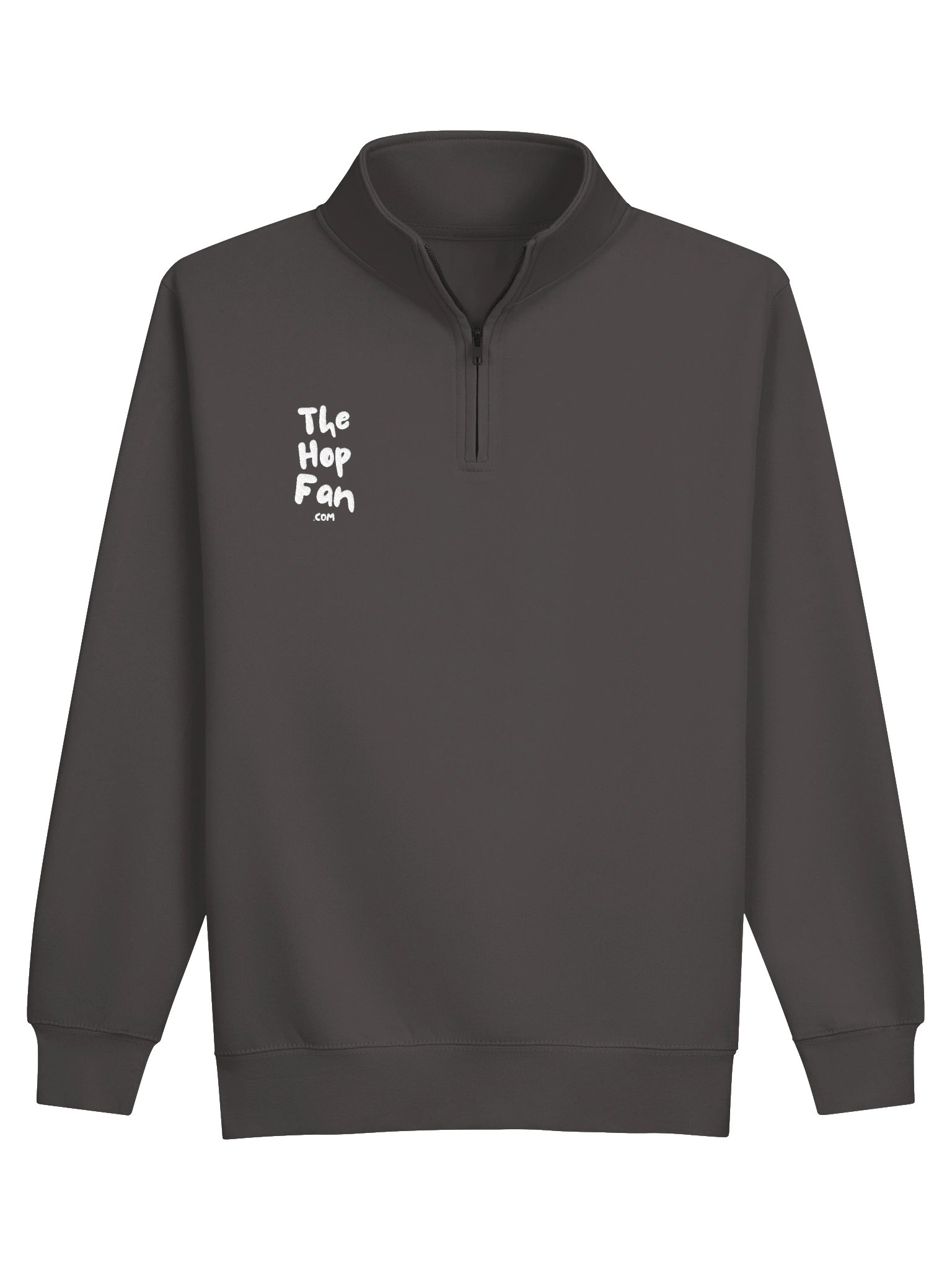 Logo Quarter Zip (Smoke-White) product image (1)