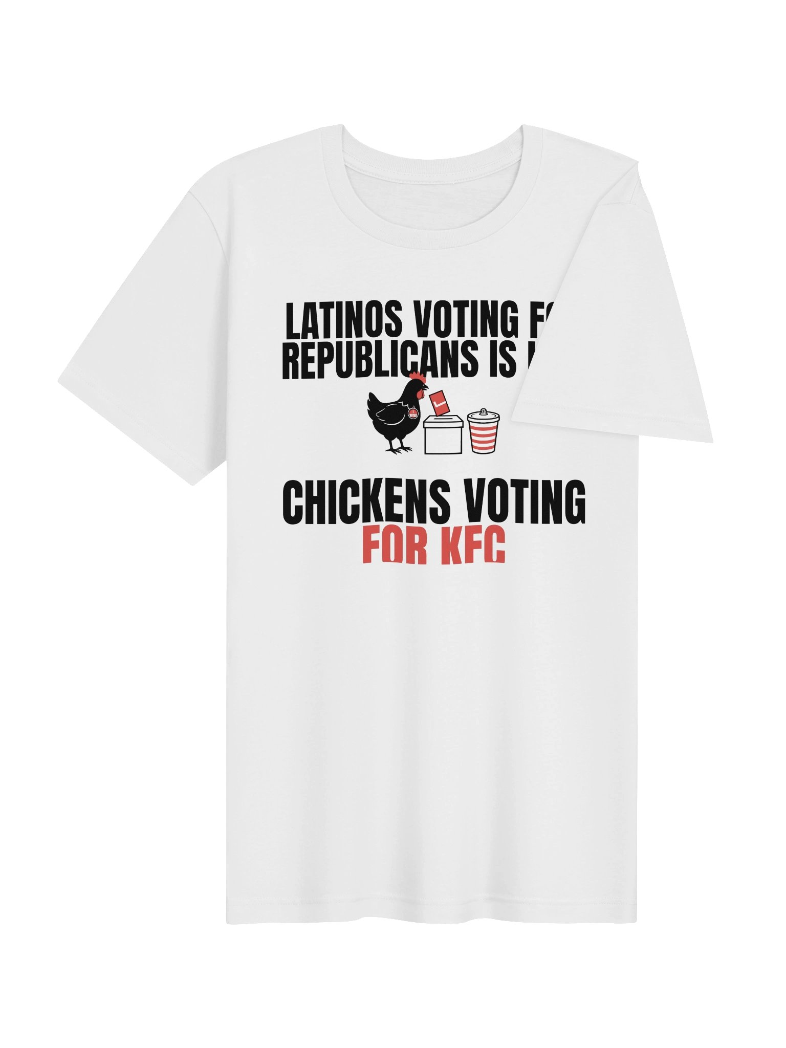 Chickens Voting for KFC Tee product image (4)