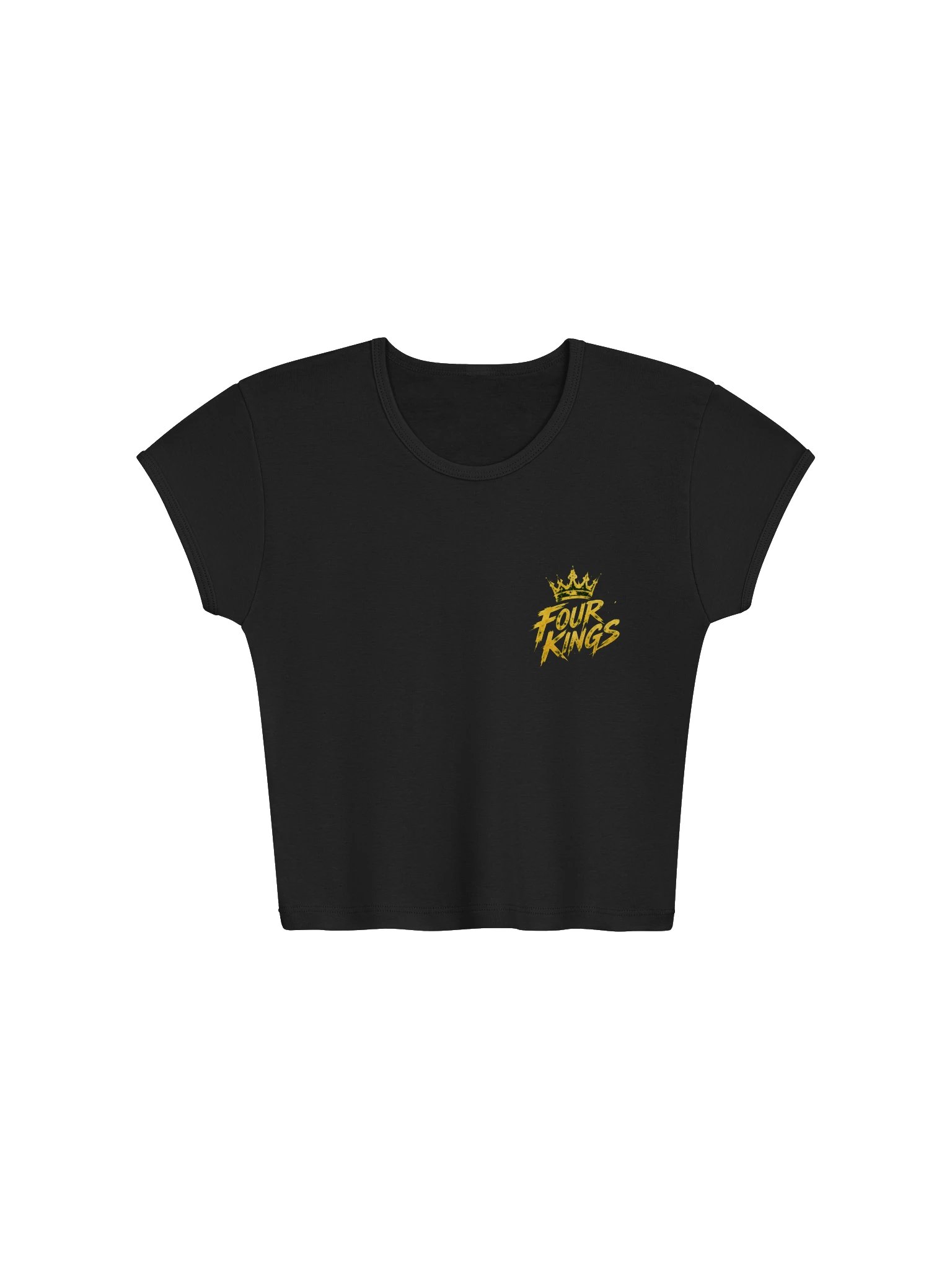 FOUR KINGS Women's Ribbed Baby Tee product image (1)