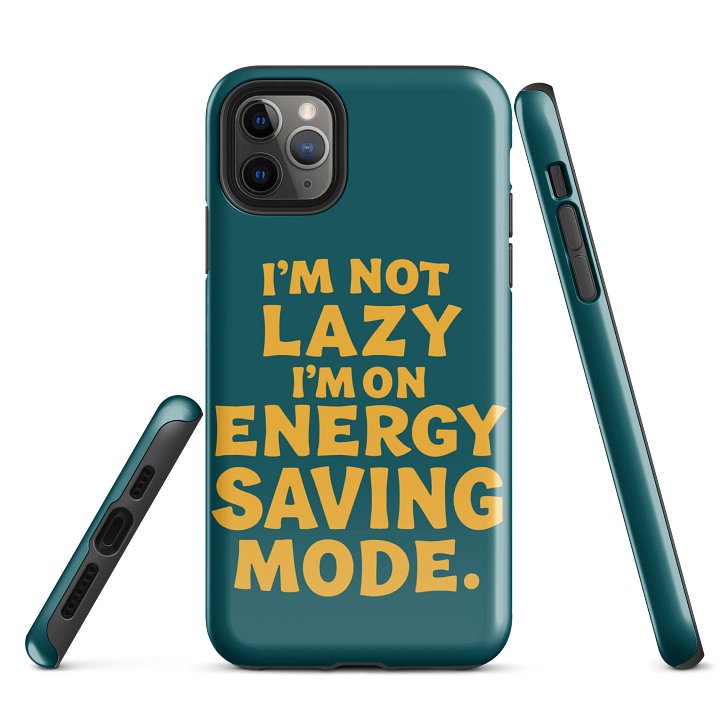 Energy Saving Mode iPhone® Tough Case product image (3)