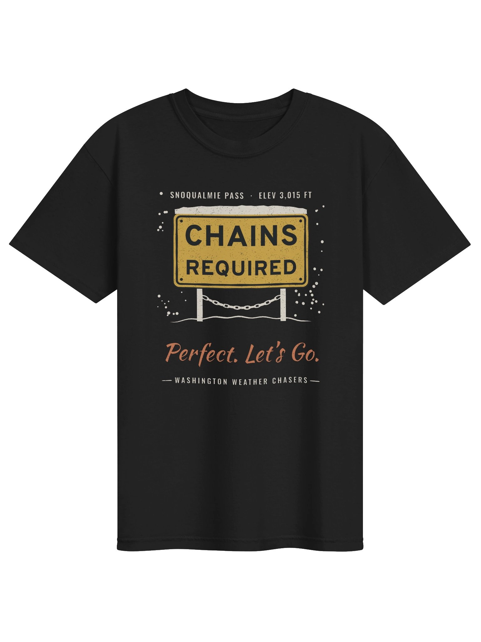 Chains Required Let's Go Tee product image (1)