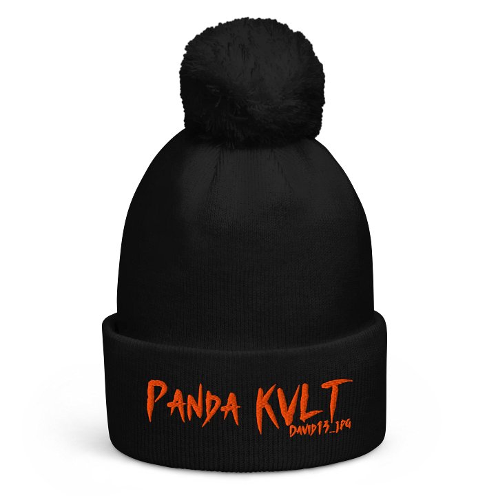 PANDA KVLT Pom-Pom Beanie product image (1)