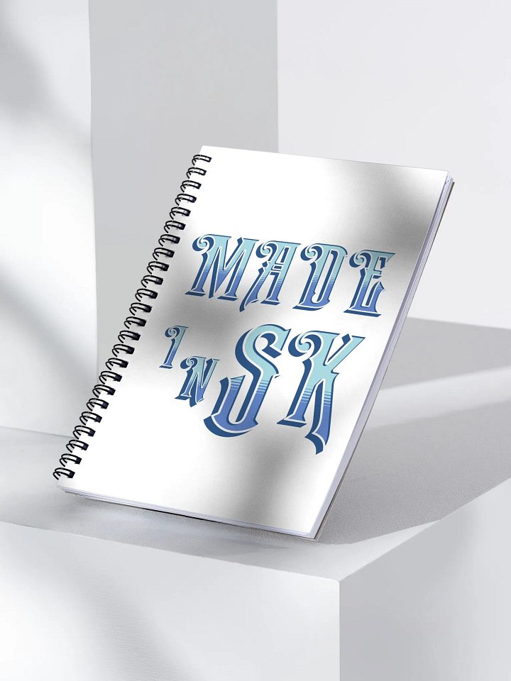 Made In Sk Saskatoon Saskatchewan Spiral Notebook product image (2)