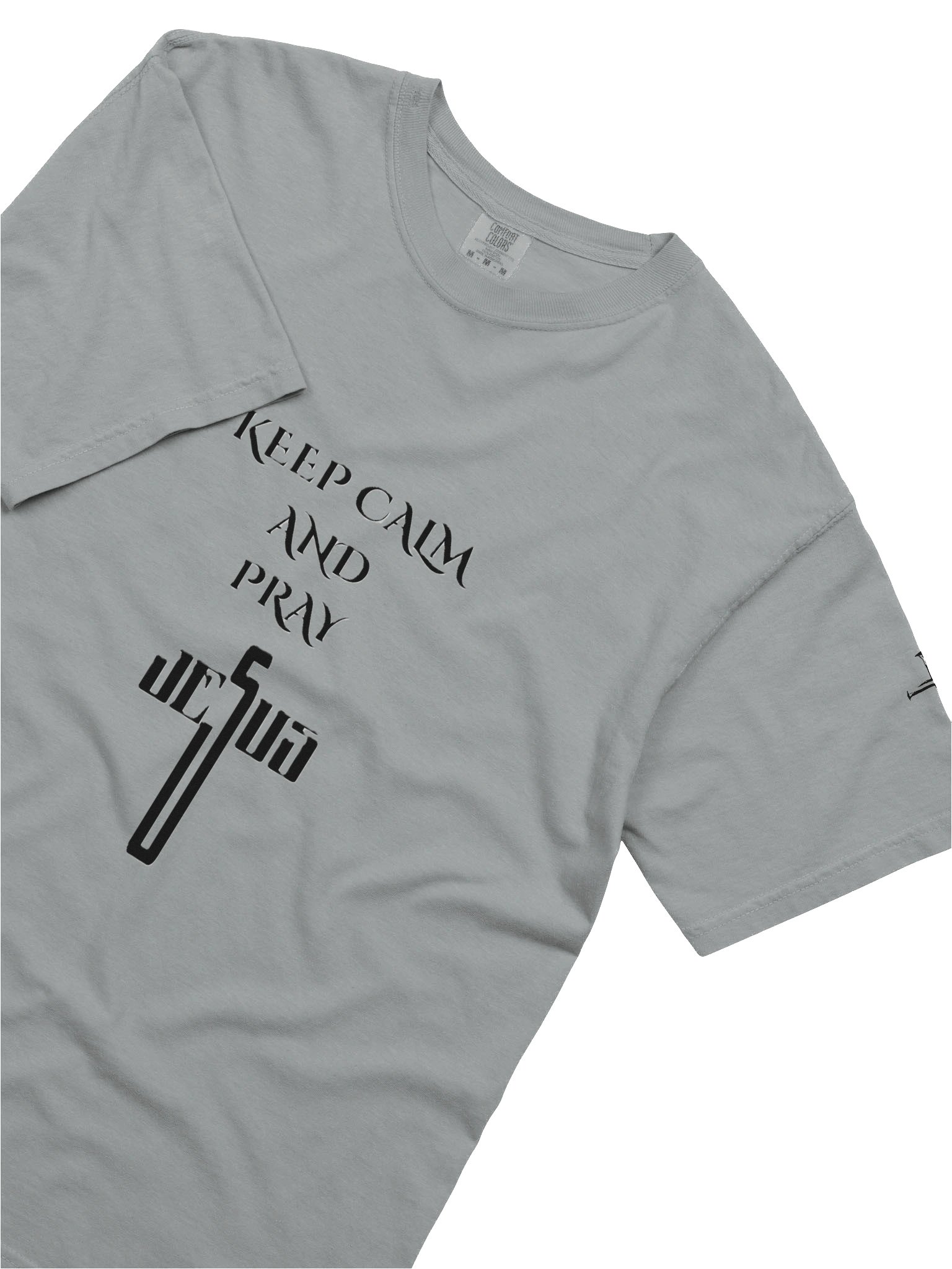Keep Calm and Pray Jesus Comfort Tee product image (15)